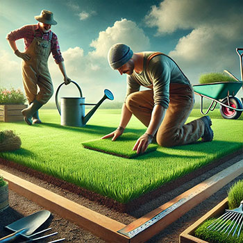 zakłądanie trawników Sokołów Podlaski